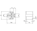 BOSCH Krytka zsuvky BO 3334485007, 3334485007