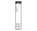 BOSCH Sada stra Aerotwin - 600 + 380 mm BO 3397007292, 3 397 007 292