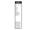 BOSCH Stra Aerotwin BO 3397110007, 3 397 110 007