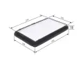 BOSCH Vzduchov filtr BO F026400001, F 026 400 001