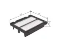 BOSCH Vzduchov filtr BO F026400043, F 026 400 043