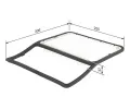 BOSCH Vzduchov filtr BO F026400227, F 026 400 227