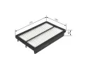 BOSCH Vzduchov filtr BO F026400347, F 026 400 347