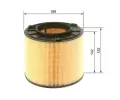 BOSCH Vzduchov filtr BO F026400425, F 026 400 425