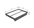 BOSCH Vzduchov filtr BO F026400547, F 026 400 547