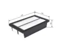 BOSCH Vzduchov filtr BO F026400558, F 026 400 558