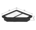 BOSCH Vzduchov filtr BO F026400564, F 026 400 564