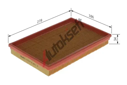 BOSCH Vzduchov filtr BO F026400574, F 026 400 574