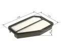BOSCH Vzduchov filtr BO F026400580, F 026 400 580