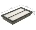 BOSCH Vzduchov filtr BO F026400619, F 026 400 619