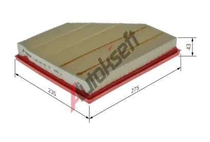 BOSCH Vzduchov filtr BO F026400709, F 026 400 709