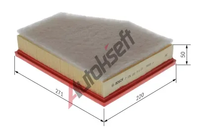 BOSCH Vzduchový filtr BO F026400713, F 026 400 713 BOSCH Vzduchový filtr BO F026400713, F 026 400 713