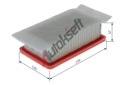 BOSCH Vzduchový filtr BO F026400715, F 026 400 715 BOSCH Vzduchový filtr BO F026400715, F 026 400 715