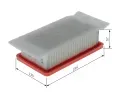 BOSCH Vzduchový filtr BO F026400715, F 026 400 715