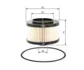 BOSCH Palivov filtr BO F026402083, F 026 402 083