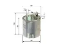 BOSCH Palivov filtr BO F026402096, F 026 402 096