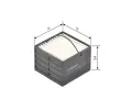 BOSCH Palivov filtr BO F026402130, F 026 402 130
