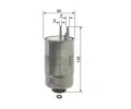 BOSCH Palivov filtr BO F026402206, F 026 402 206