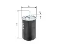 BOSCH Palivov filtr BO F026402827, F 026 402 827