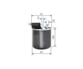 BOSCH Palivov filtr BO F026402836, F 026 402 836
