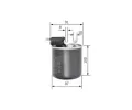 BOSCH Palivov filtr BO F026402843, F 026 402 843