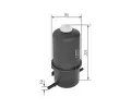 BOSCH Palivov filtr BO F026402853, F 026 402 853