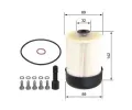 BOSCH Palivov filtr BO F026402857, F 026 402 857