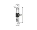 BOSCH Palivov filtr BO F026403766, F 026 403 766