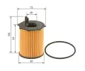 BOSCH Olejov filtr BO F026407082, F 026 407 082
