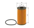 BOSCH Olejov filtr BO F026407088, F 026 407 088