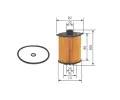 BOSCH Olejov filtr BO F026407152, F 026 407 152