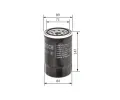 BOSCH Olejov filtr BO F026407187, F 026 407 187
