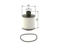 BOSCH Olejov filtr BO F026407259, F 026 407 259