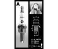 Zapalovac svka BRISK ‐ BR AOR10LGS