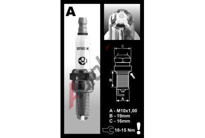 BRISK Zapalovac svka - Premium BR AOR10LGS, AOR10LGS