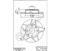 Brzdov kotou BREMBO ‐ BRE 08.2958.75