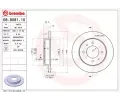 Brzdov kotou BREMBO ‐ BRE 08.9081.10