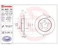 BREMBO Brzdov kotou COATED DISC LINE - 258 mm ‐ BRE 08.9081.21