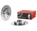BREMBO Brzdov kotou s loiskem BEARING DISC LINE - 249 mm BRE 08.9512.27, 08.9512.27