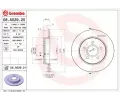 BREMBO Brzdov kotou COATED DISC LINE - 265 mm ‐ BRE 08.A029.21