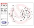 BREMBO Brzdov kotou XTRA LINE - 265 mm ‐ BRE 08.A029.2X