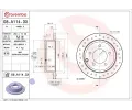 Brzdov� kotou�&nbsp;BREMBO&nbsp;&dash;&nbsp;BRE 08.A114.3X