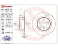 BREMBO Brzdov kotou COATED DISC LINE - 296 mm ‐ BRE 08.A205.11