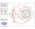 Brzdov kotou BREMBO ‐ BRE 08.C208.1X