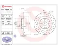 Brzdov� kotou�&nbsp;BREMBO&nbsp;&dash;&nbsp;BRE 08.D224.1X