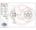 BREMBO Brzdov kotou PRIME LINE s loiskem - 290 mm BRE 08.E962.17, 08.E962.17