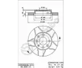 Brzdov kotou BREMBO ‐ BRE 09.3090.75