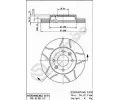 Brzdov kotou BREMBO ‐ BRE 09.3148.75