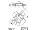 Brzdov kotou BREMBO ‐ BRE 09.5148.76