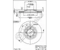 Brzdov kotou BREMBO ‐ BRE 09.5219.10